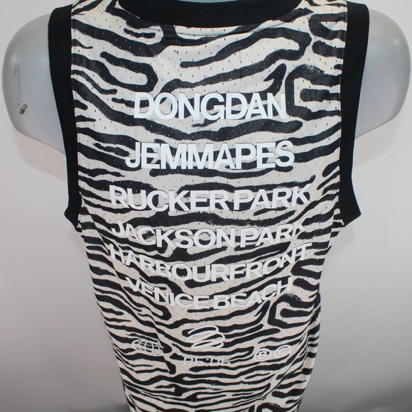 Nike Air Jordan Dri-FIT Men's L Black/White Breakfast Club Tank Top DM1823-219 - Picture 7 of 11